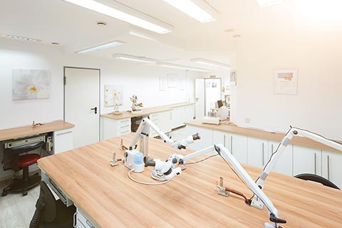 Laborräume Implantatlabor